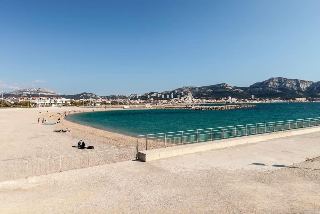 Residence Bord De Mer-Terasse-Plage Prado David Marsilya Dış mekan fotoğraf